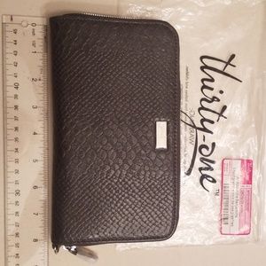 Thirty-one All About the Benjamins Wallet Charcoal